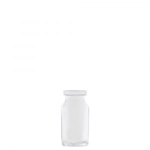 VIAL VIDRIO 8cc TRANSPARENTE D20 INJECTION