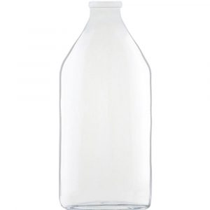 VIAL VIDRIO 500cc TRANSPARENTE D32 INJECTION MOD2