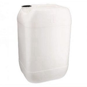JERRICAN PEHD 25L BLANCO D61 APILABLE HOMOLOGADO