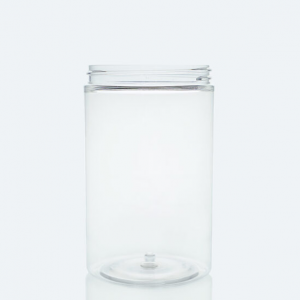 BOTE PET 400cc TRANSPARENTE D70/400 STRAIGHT CYLINDRICAL